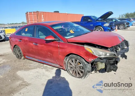 2017 Hyundai Sonata Sport из США, поврежденный, VIN 5NPE34AF9HH565837